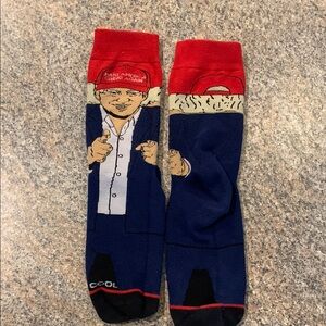 Men's Novelty Socks - Red and Blue